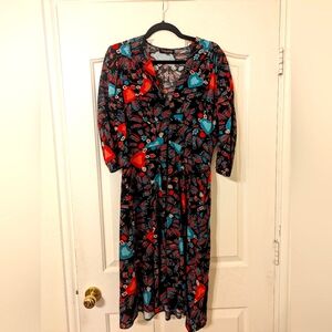 Trashy Diva Sacred Hearts Deep Cut Dress